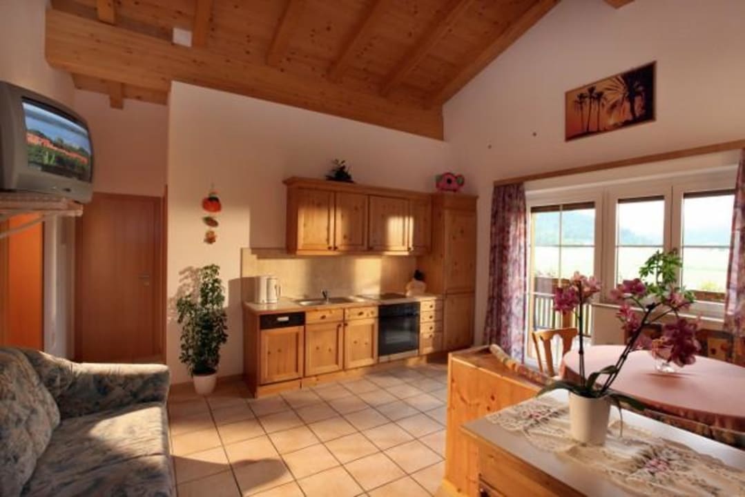 Wohnküche Ferienwohnung 1 Ferienwohnungen Waldschönau