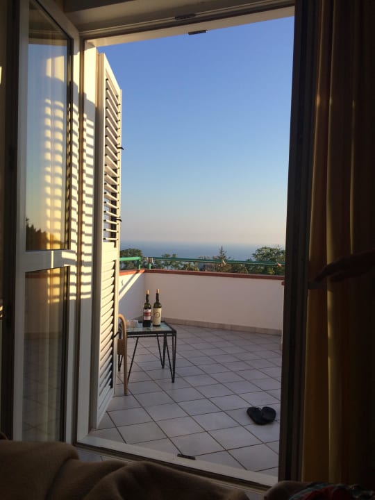 Traumhafter Blick aus unserem Zimmer Hotel La Pergola & Villa Flavio Ischia