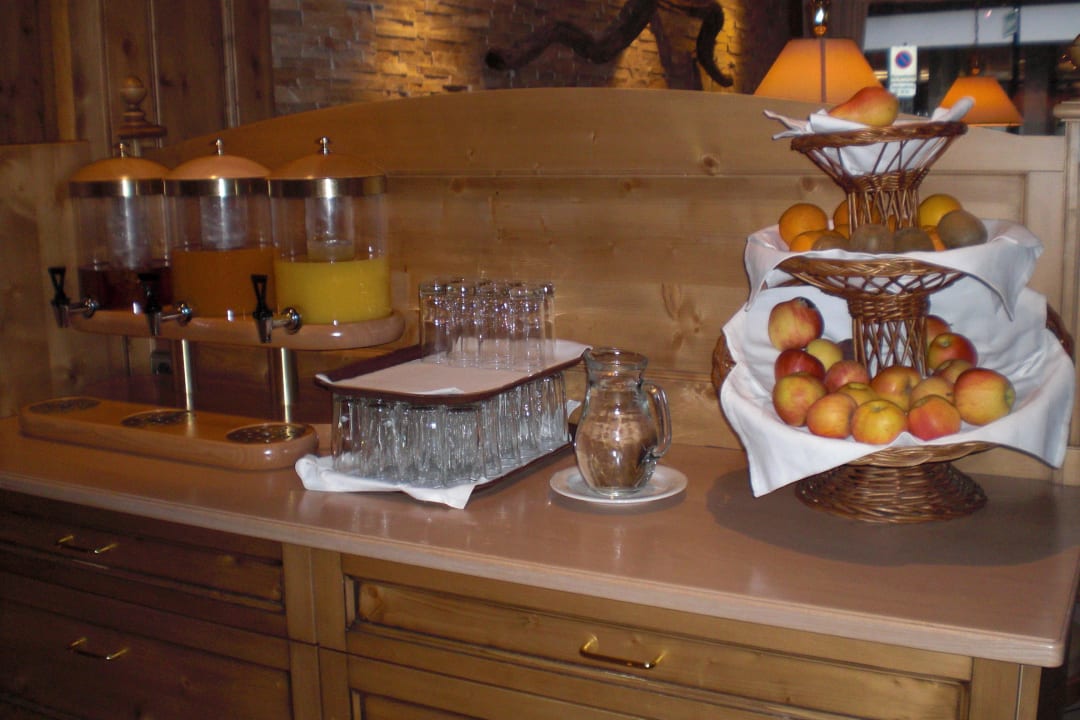 Fruchtsäfte und frische Früchte Hotel Central