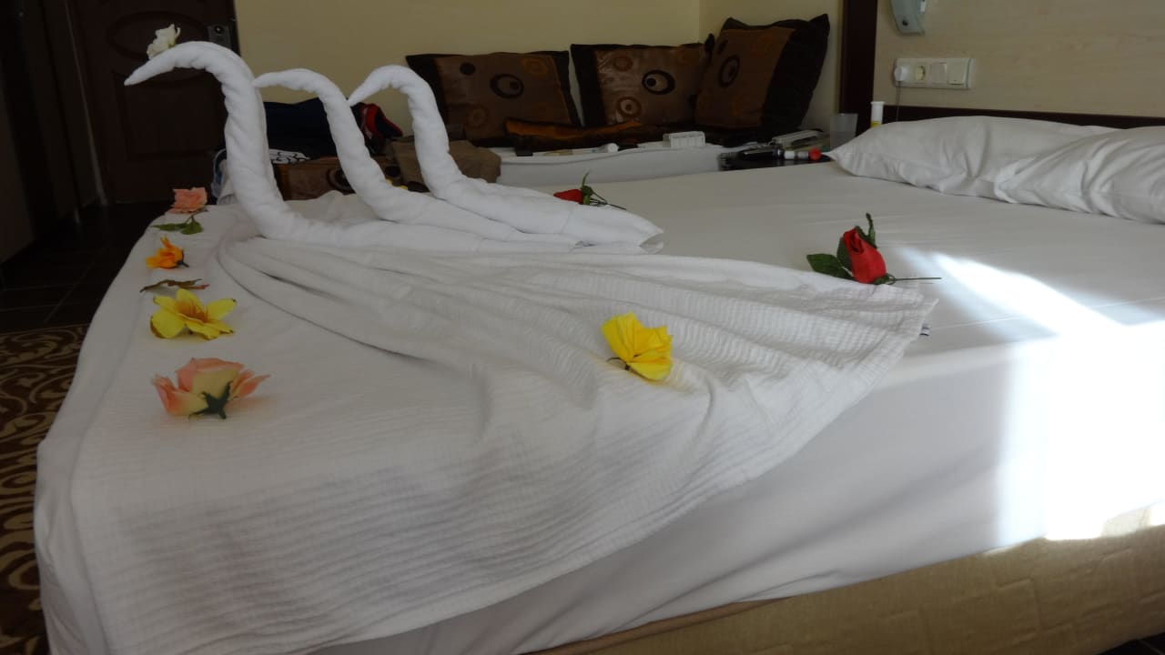 Schönes Motiv - gebaut von der Putzfrau Oz Hotels Incekum Beach