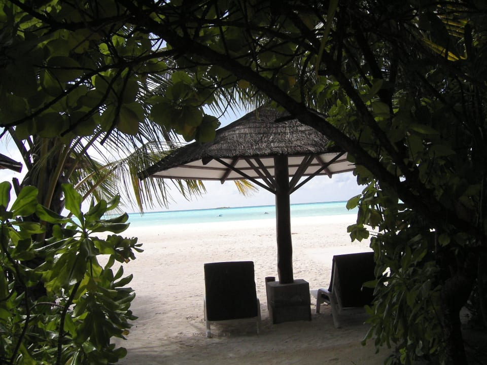 Liegen zu den Strandbungis Cinnamon Hakuraa Huraa Maldives