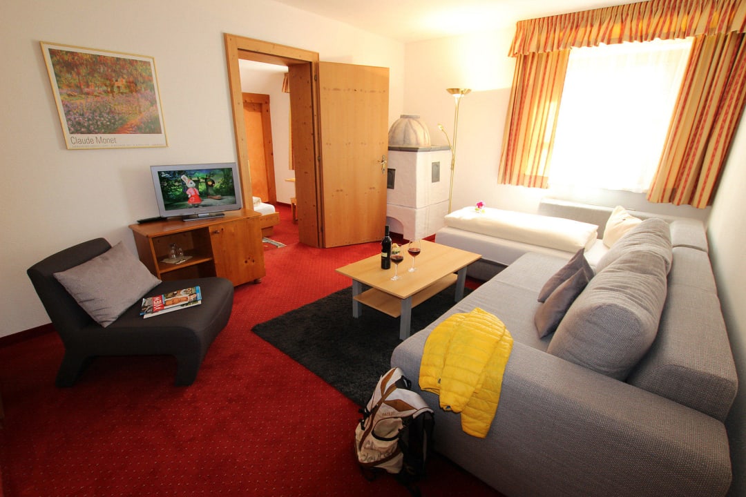 Wohnbereich Hotel Alpin