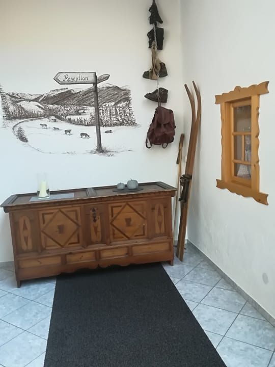 Lobby Gästehaus Wiesengrund - daHEIM auf der Riezler Höh'!