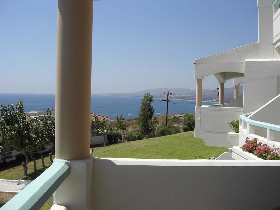Ausblick vom Balkon Rodos Princess Beach Hotel & Spa