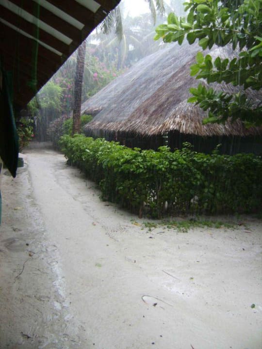 Ein Regentag Summer Island Maldives