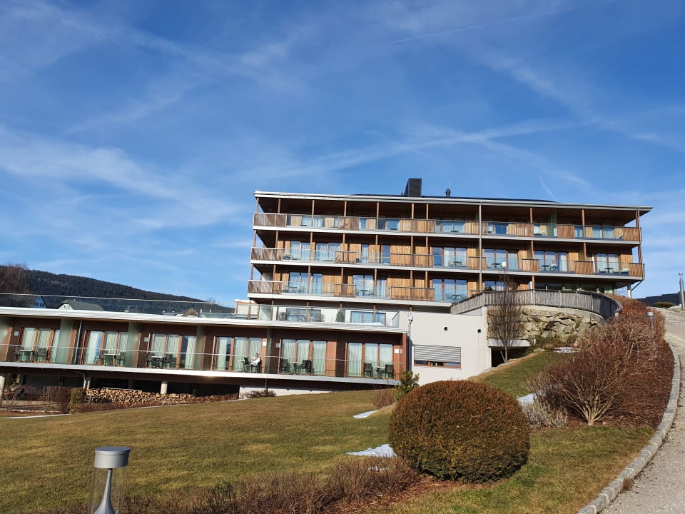 Außenansicht Dorfhotel Fasching