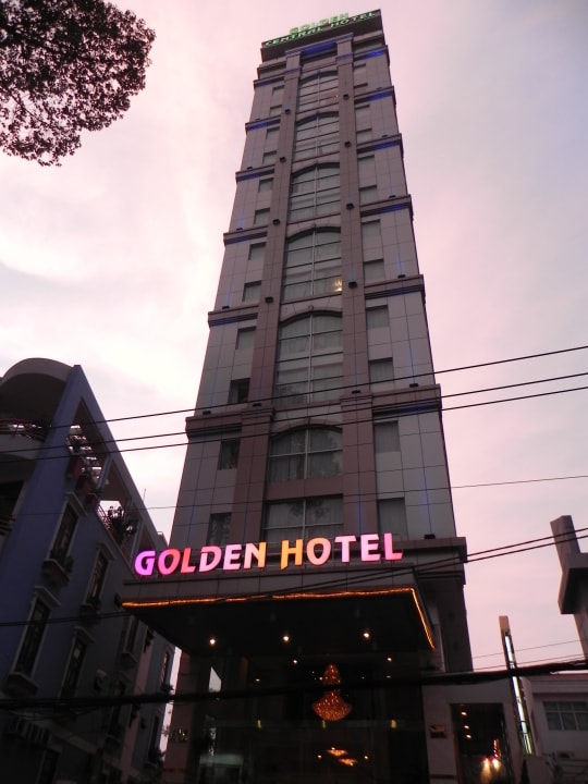 Eingang und Ansicht Hotel Golden Central Saigon