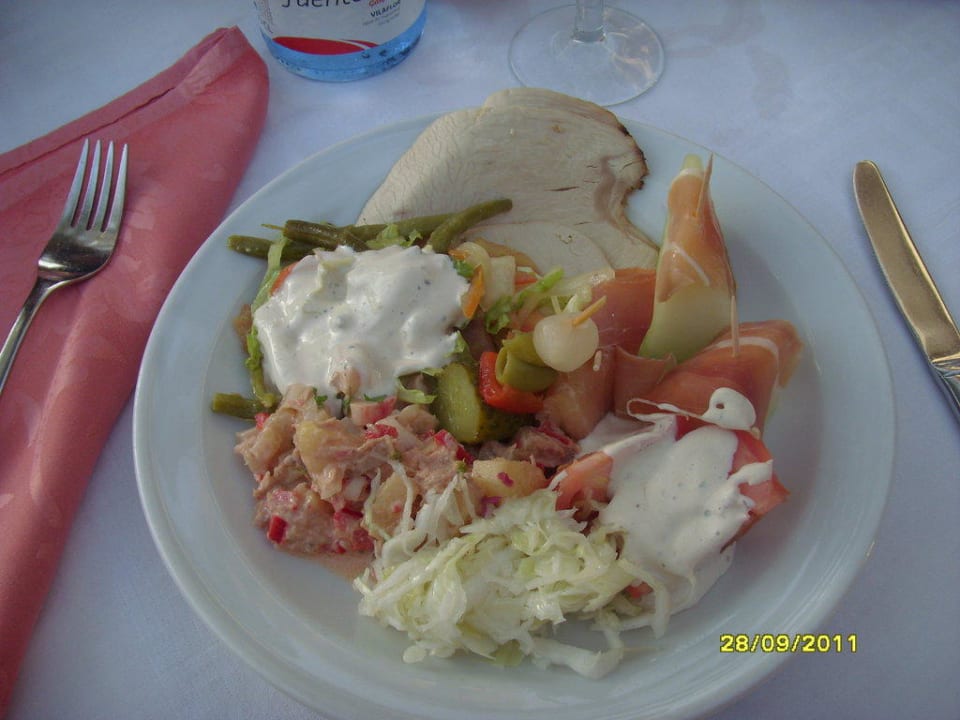 Auswahl an Vorspeise/ Salat Ole Tropical Tenerife