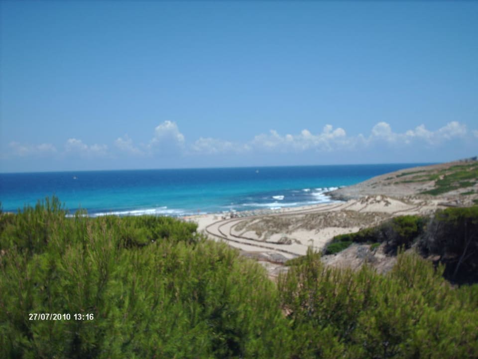 Blick zum Strand VIVA Cala Mesquida Suites & Spa 16+