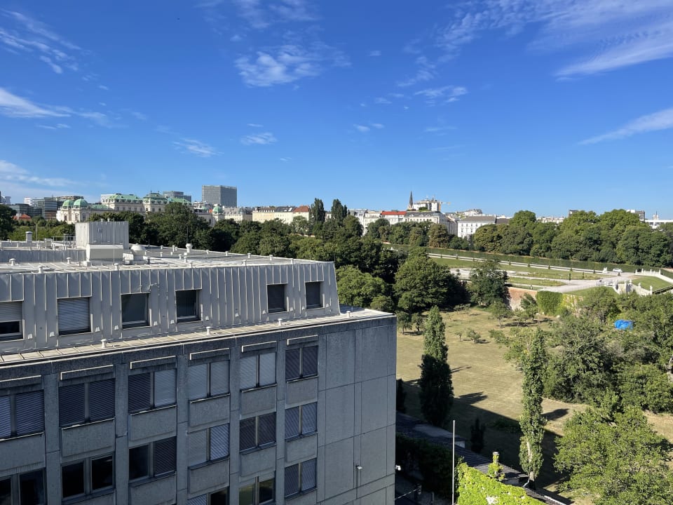 Ausblick Lindner Hotel Vienna Am Belvedere, part of JdV by Hyatt