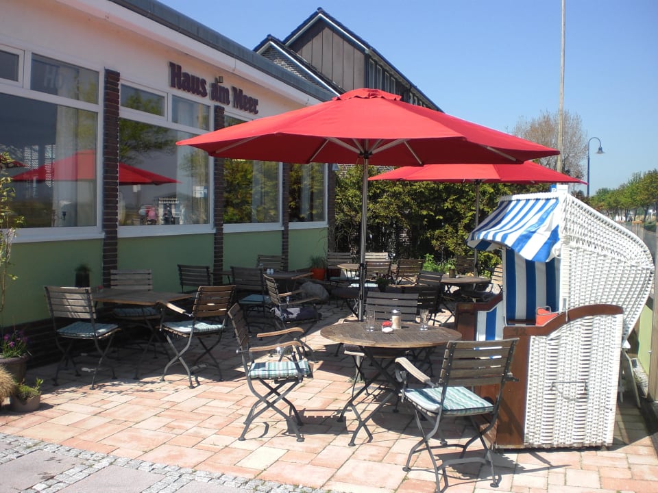 Terrasse Haus am Meer