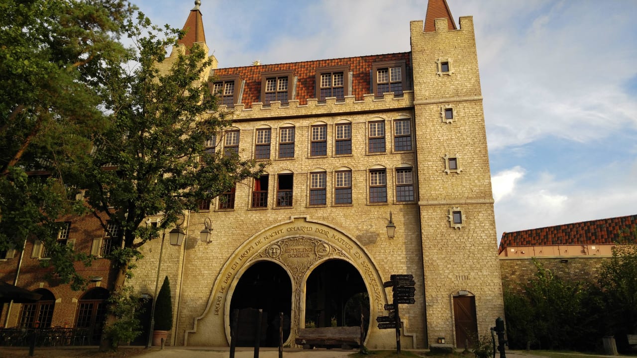 Efteling Bosrijk Rückansicht Ferienpark Efteling Bosrijk