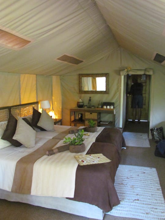 Safarizelt im Tembe Elephant Park Game Lodge Tembe National Elephant Park