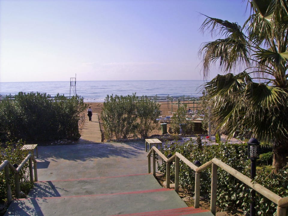 Weg zum Strand Trendy Aspendos Beach Hotel