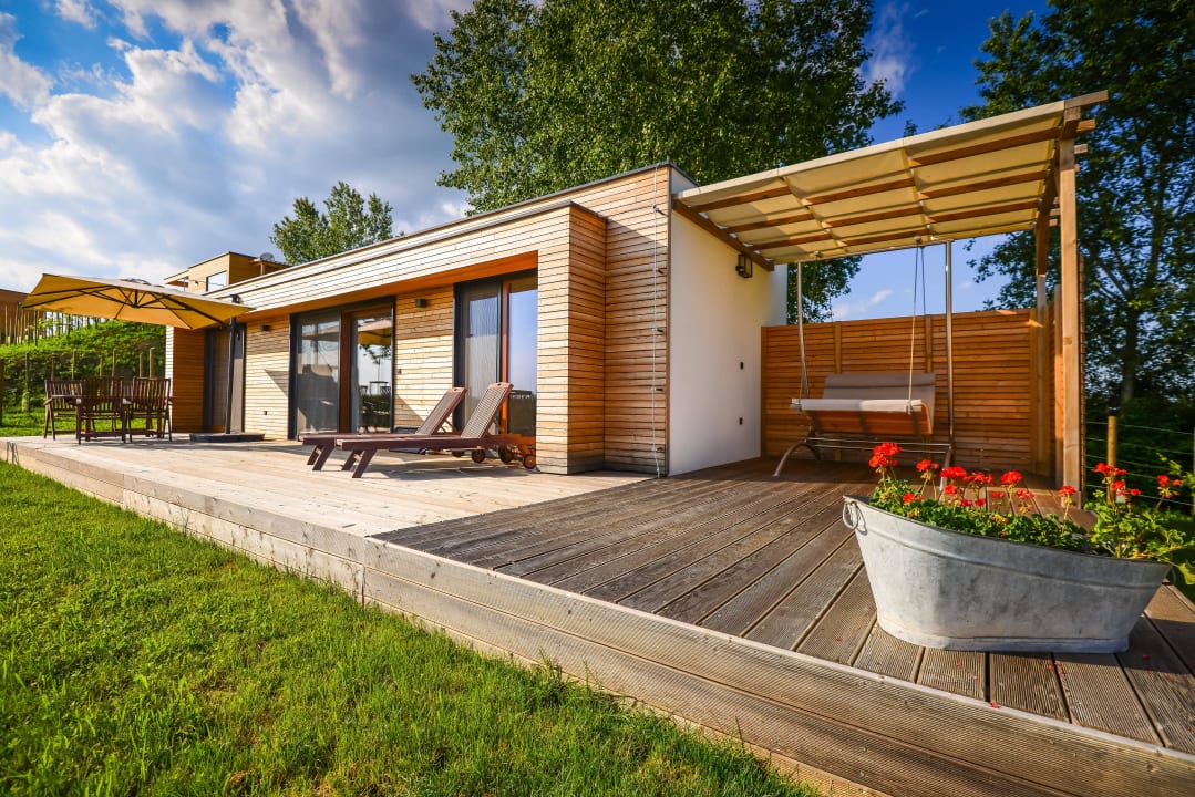 Luxus-Ferienhaus in Unterlamm bei Loipersdorf Weingarten-Resort Unterlamm Loipersdorf