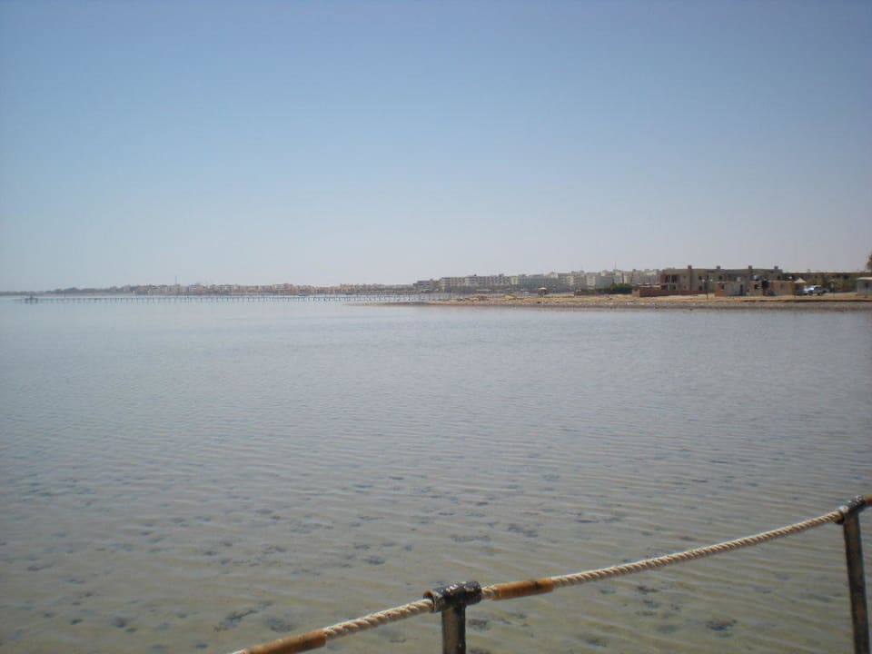 Meerblick vom Bootssteg aus Golden Beach Resort