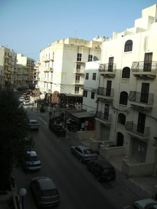 Blick aus dem 5. Stock The Bugibba Hotel