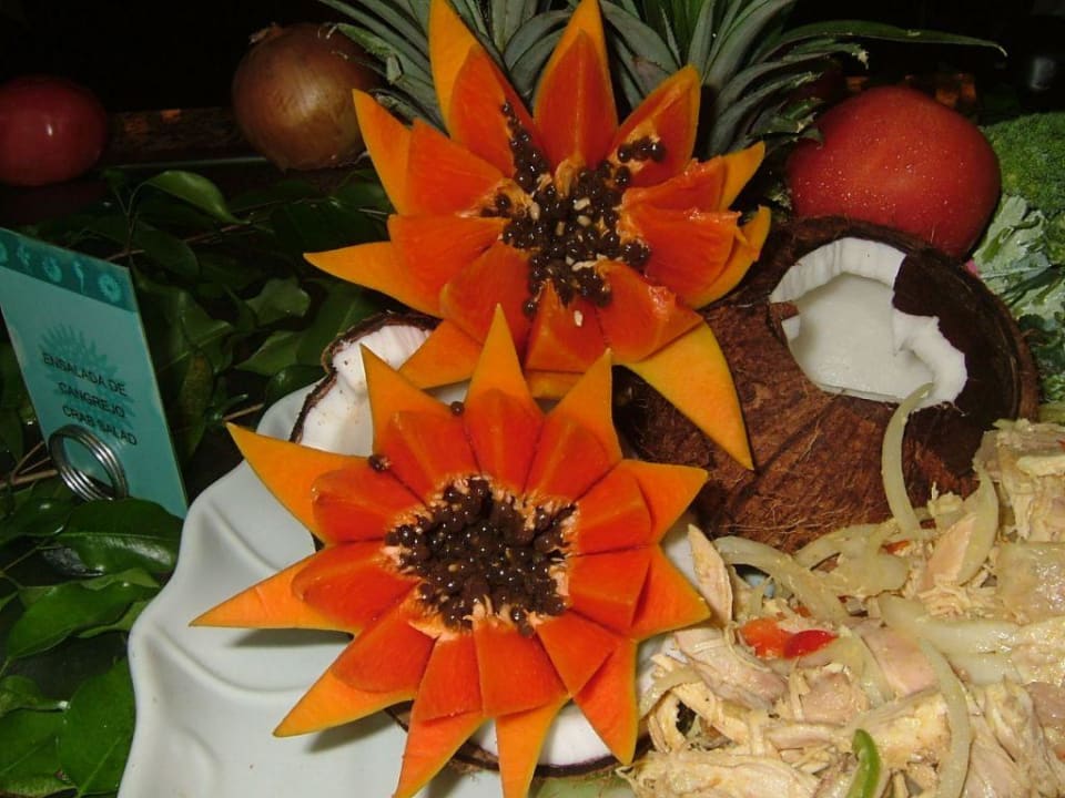 Früchte am Büffet Hotel Riu Palace Tropical Bay