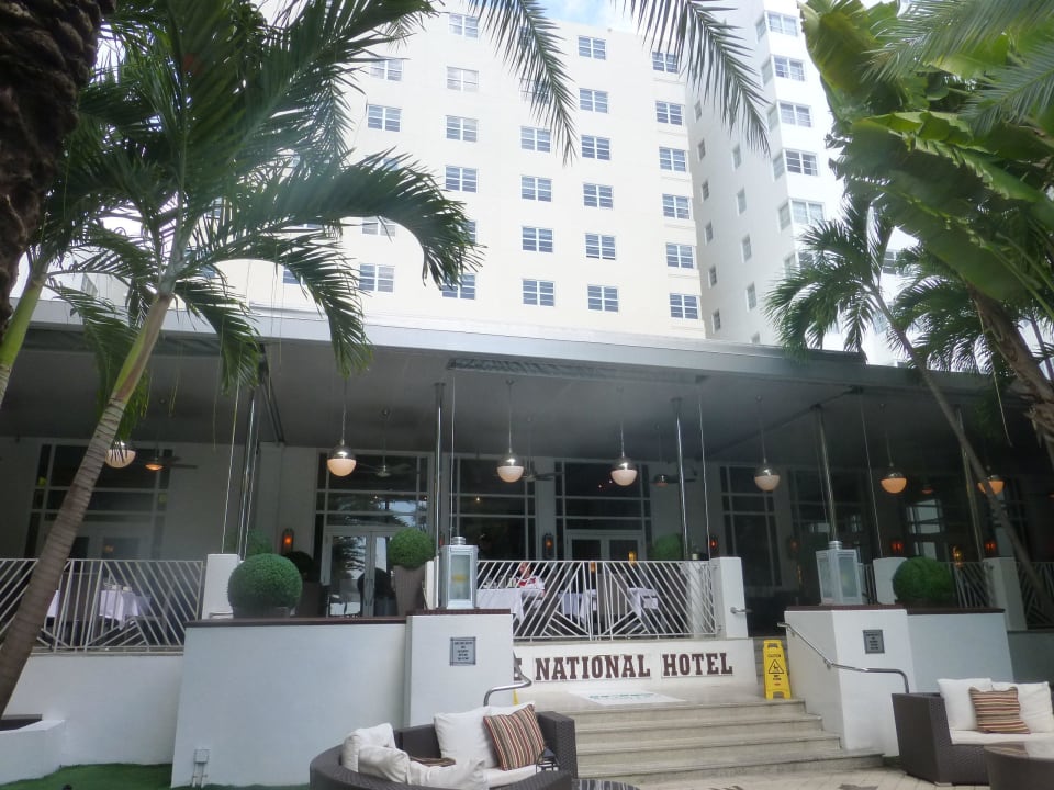 Frühstücksterrasse Hotel The National