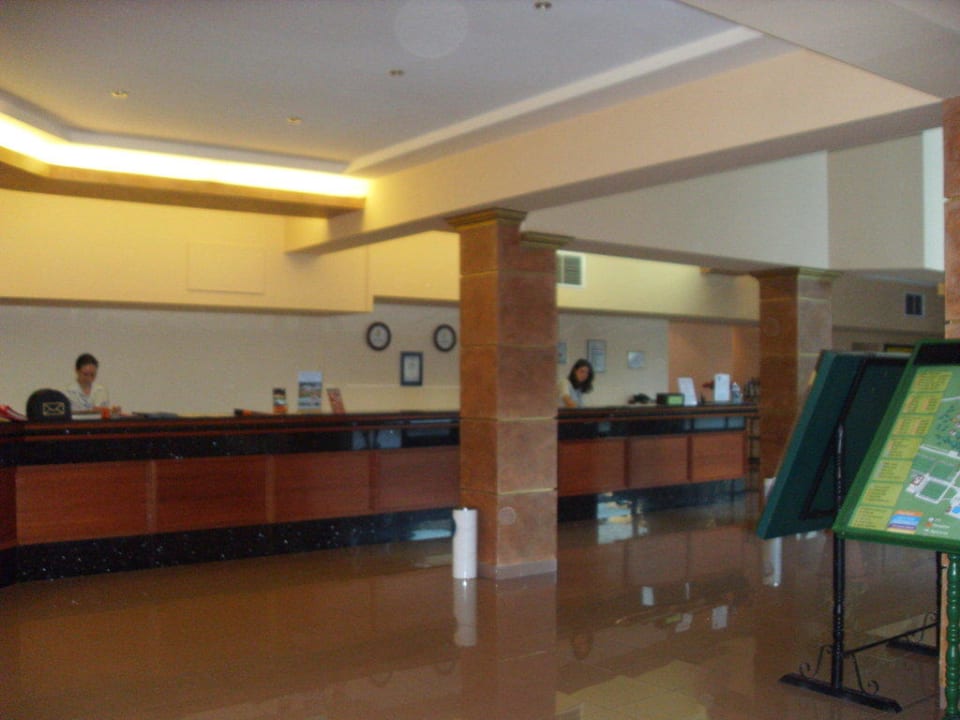 Rezeption Pelican Duni Royal Pelican Resort