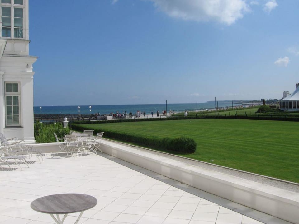 Zimmerterrasse im Haus Mecklenburg Grand Hotel Heiligendamm - The Leading Hotels of the World