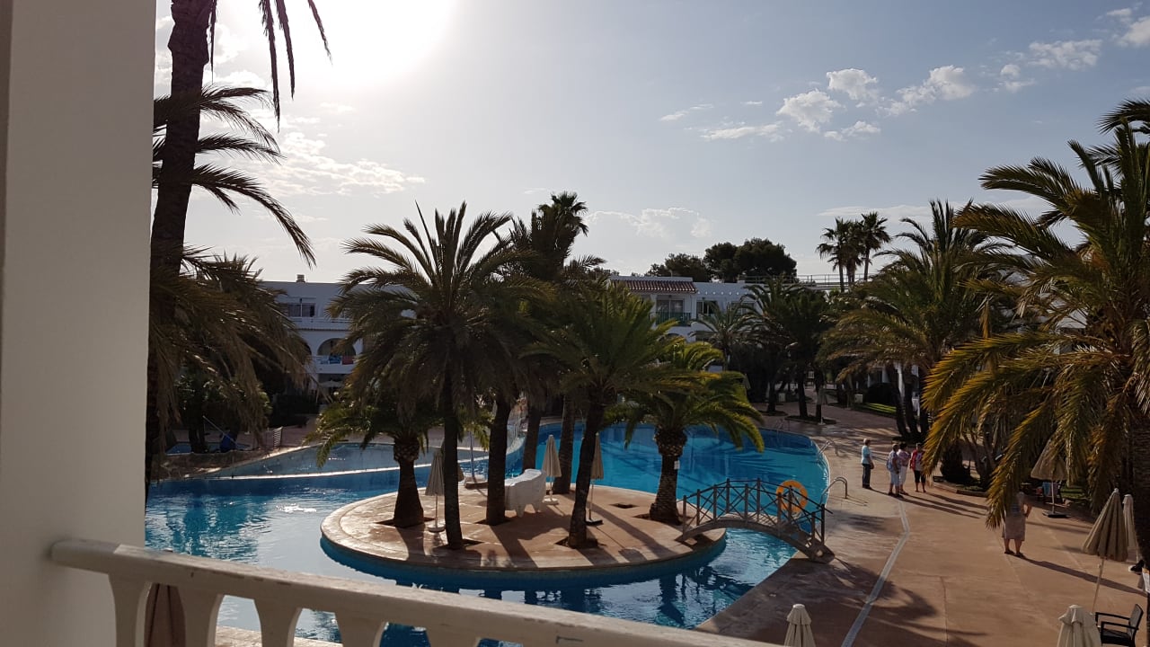 Ausblick am Morgen Calimera Fido Gardens
