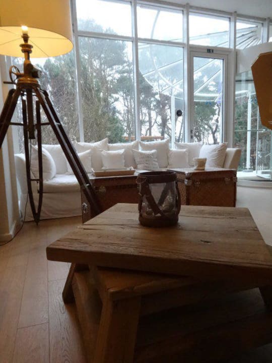 Schöner Stil im Lobbybereich Strandhotel Ahlbeck