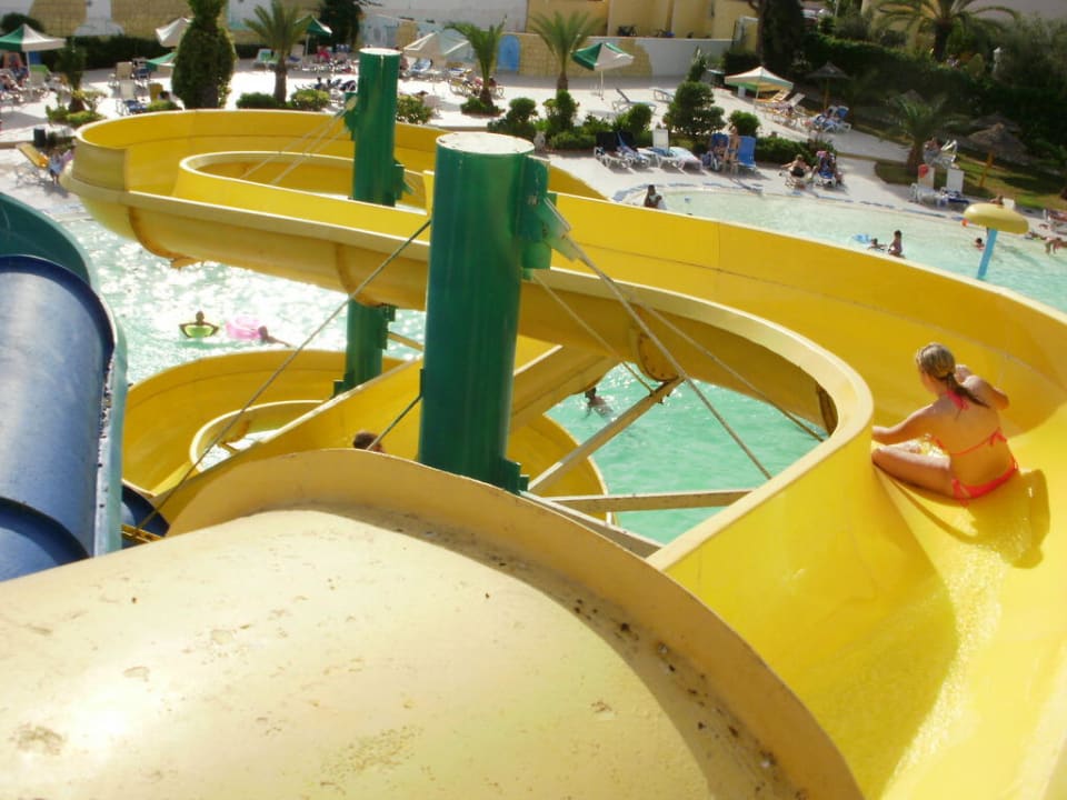 Pool der tollen rutschen Houda Golf & Beach Club