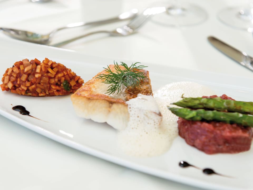Fischgericht A-ROSA Ostseehotel Kühlungsborn