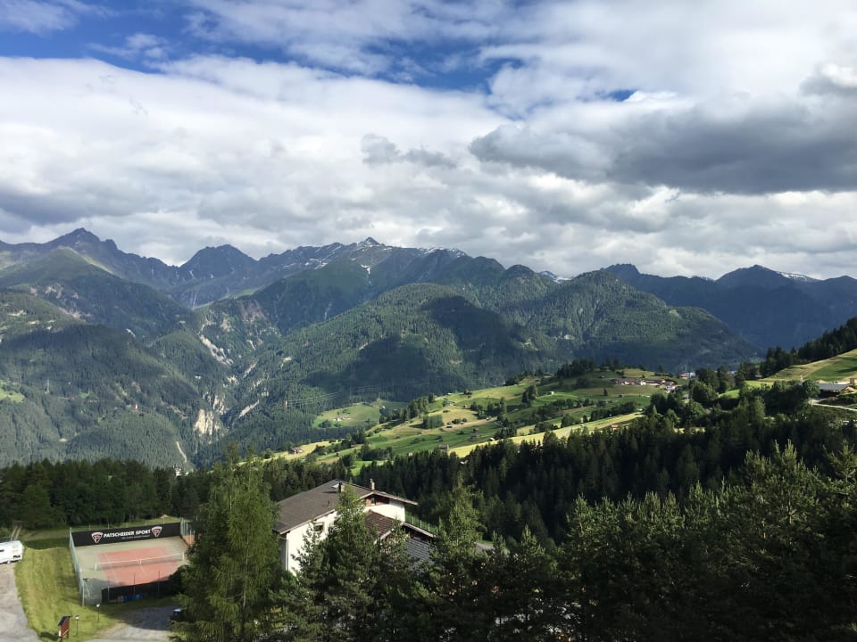 Sicht vom Balkon Appartementhaus Alexander