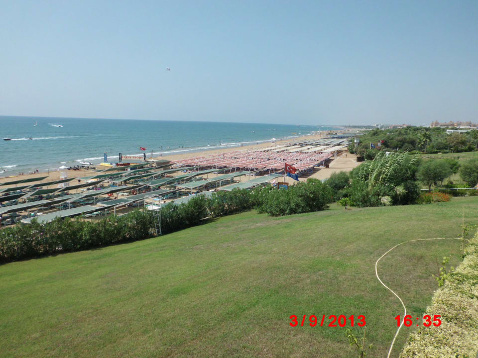 Von der Dachterrasse Can Garden Resort