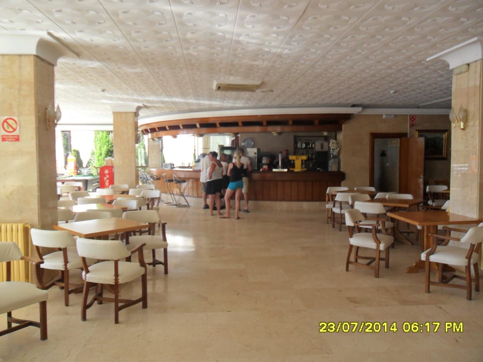 Sicht zur Bar Bei Juan Playa Blanca