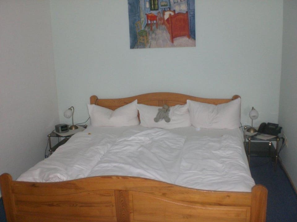 Rustikales Bett Ringhotel Forellenhof Walsrode