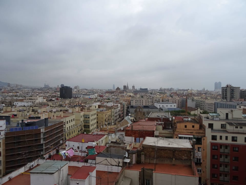 Blick über die Stadt Hotel Barcelona Universal