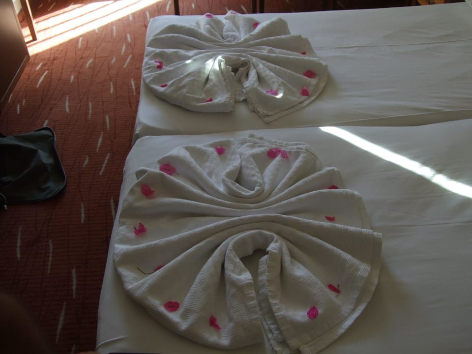 Kreativität der Zimmermädchen Sultan Sipahi Resort