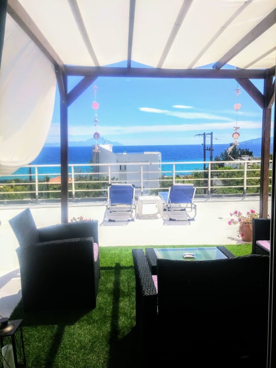 Ausblick Salonikiou Beach Deluxe Apartments