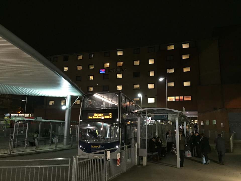 Hotel von der Bus Station aus Travelodge Norwich Central