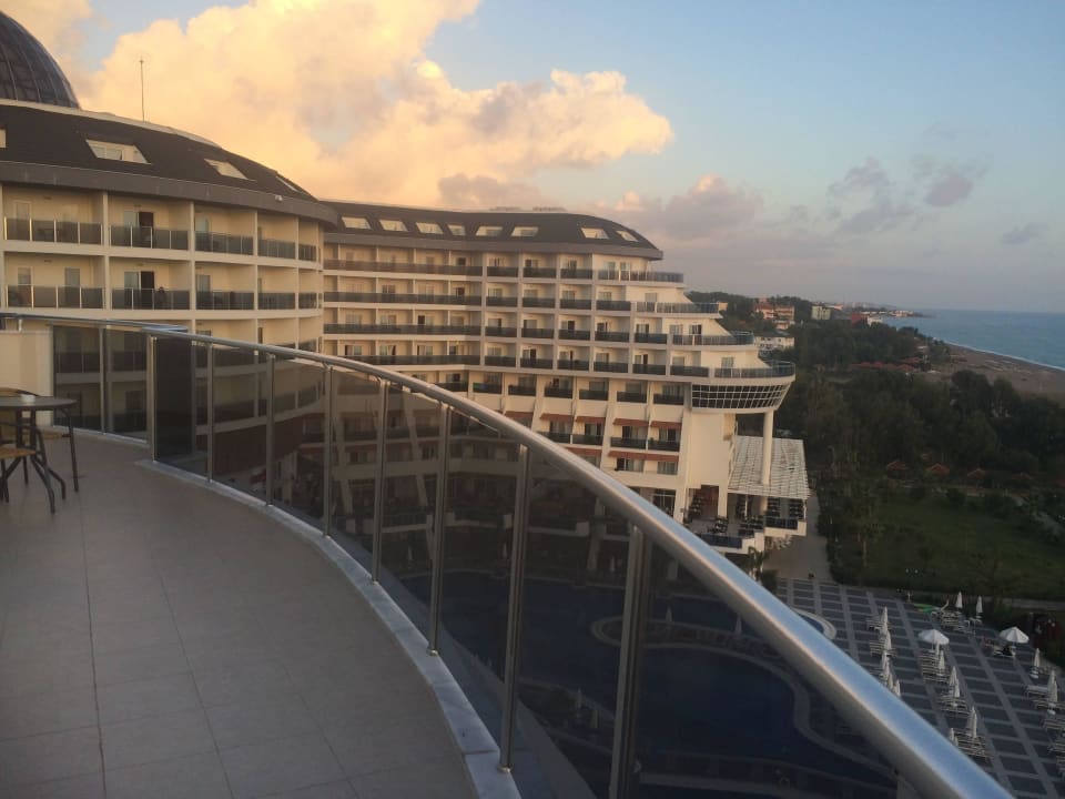 Ausblick vom Balkon Seaden Sea Planet Resort & Spa