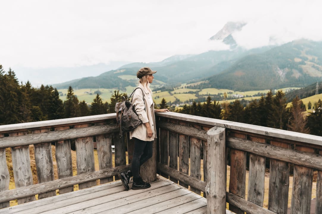 Ausblick Jufenalm BOHO Hotel & Restaurant