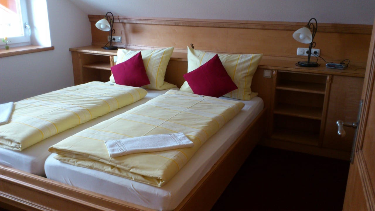 Wohnung EDELWEISS - Schlafzimmer1 Ferienhaus Abendrot