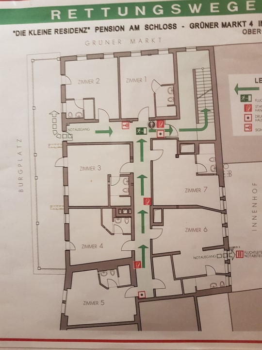 Zimmer Hotel Die kleine Residenz