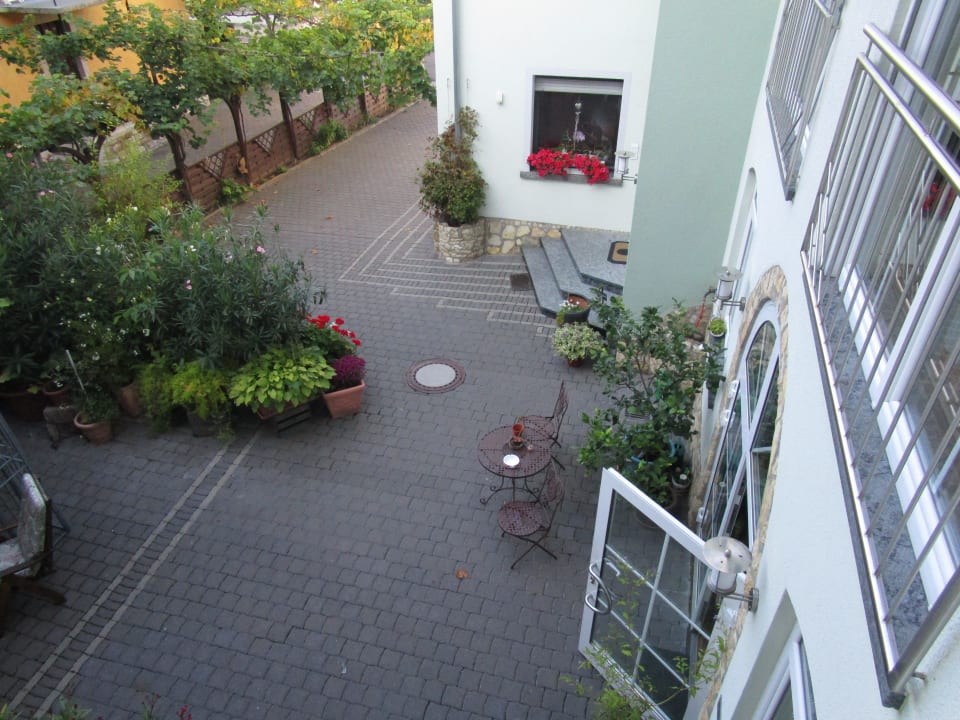 Ausblick aus dem Zimmer Gästehaus Weingut Stritter