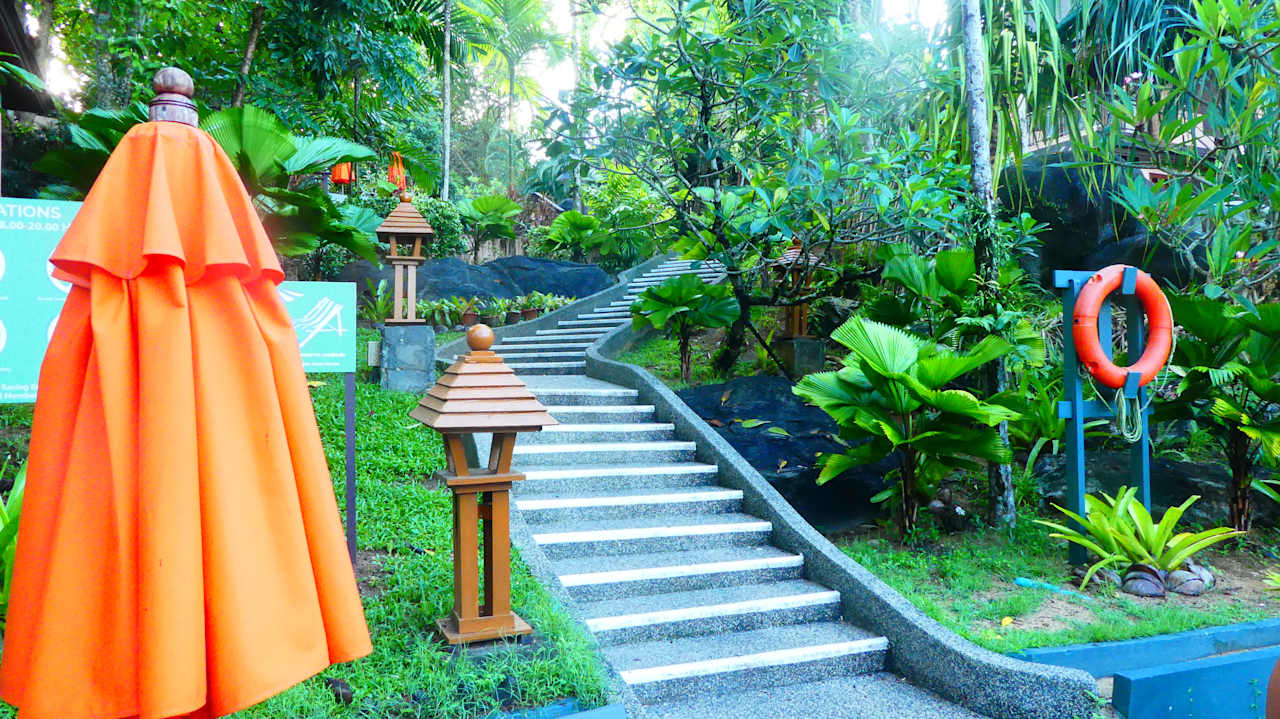 Gartenanlage Khao Lak Merlin Resort