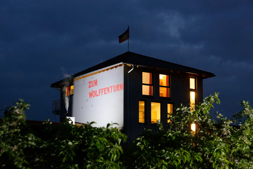 Außenansicht Gästehaus Zum Wolffenturm