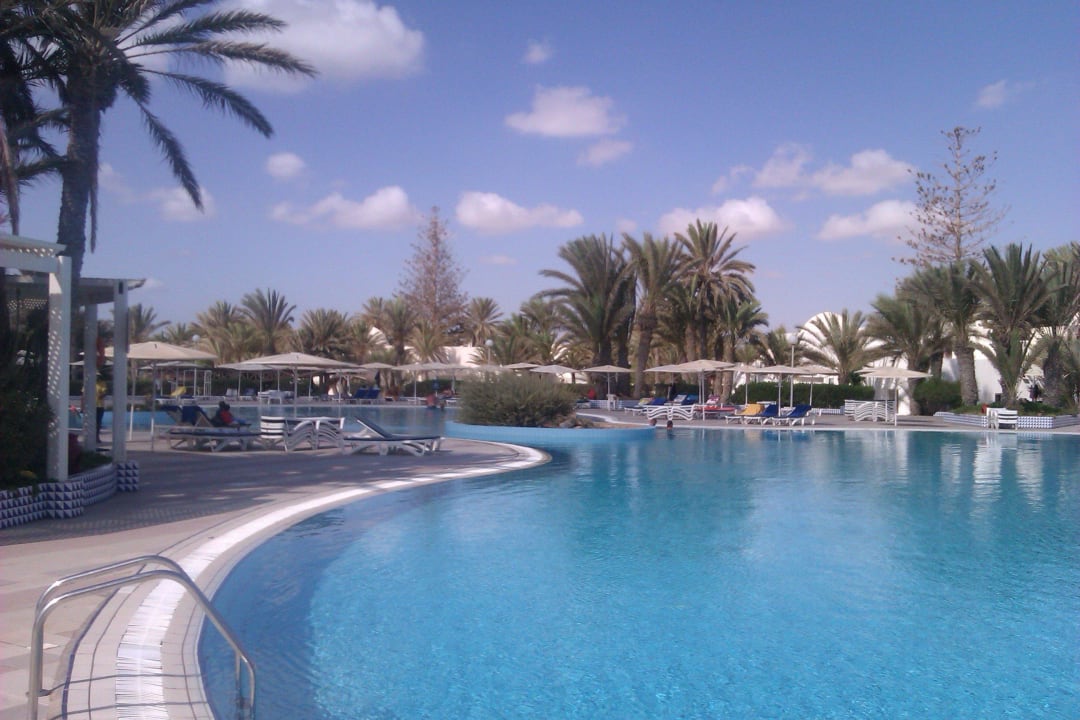 Großer Hauptpool (Salzwasser) Hotel El Mouradi Djerba Menzel