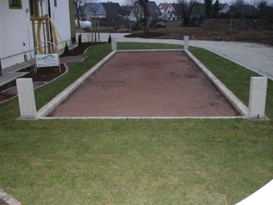 Boccia- Bahn Hotel- Restaurant Werneths Landgasthof Hirschen