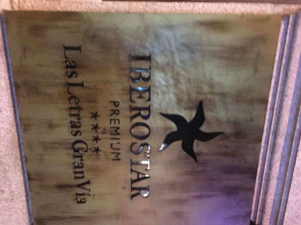 Name Letters outside Las Letras Gran Via