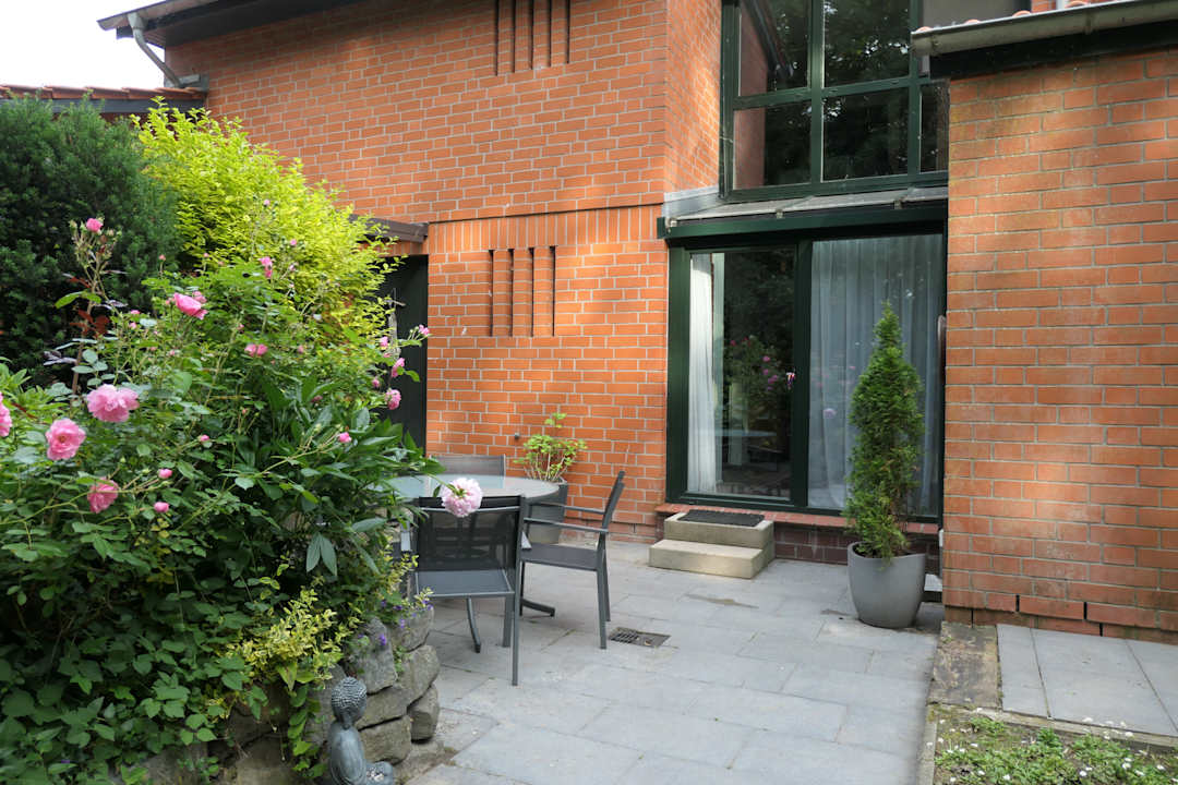 Gartenanlage Architektenhaus am Pewsumer Tief