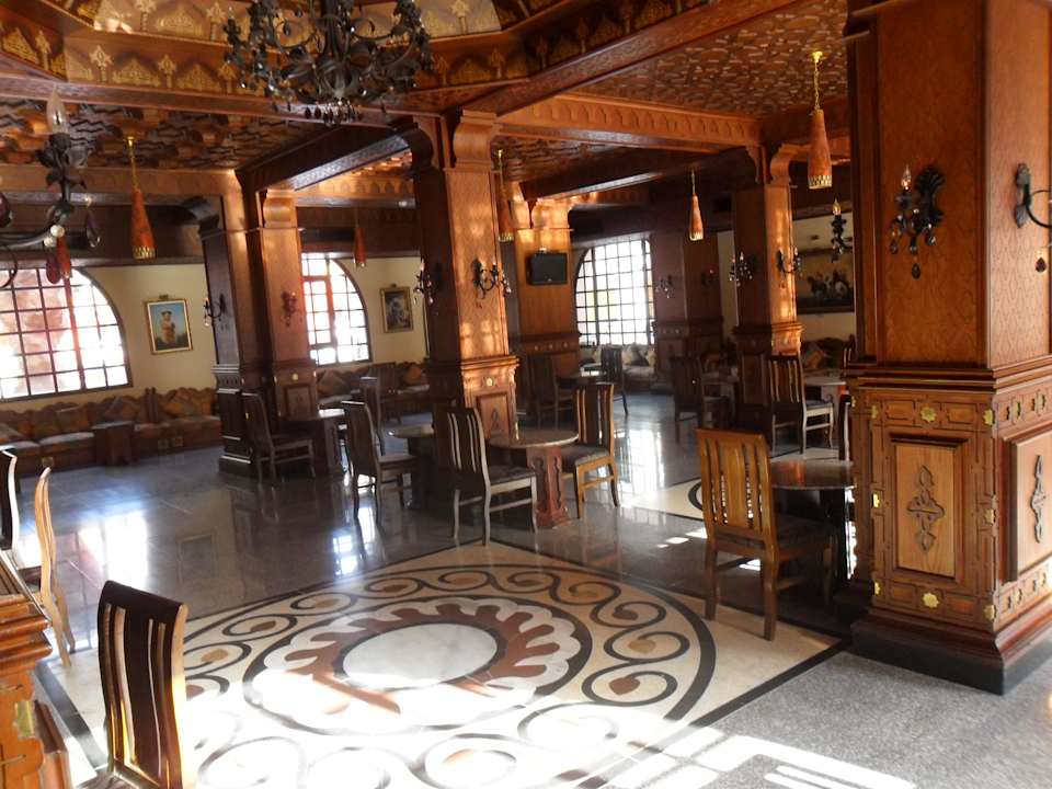 Bar bei der Rezeption Pickalbatros Alf Leila Wa Leila Resort - Neverland Hurghada