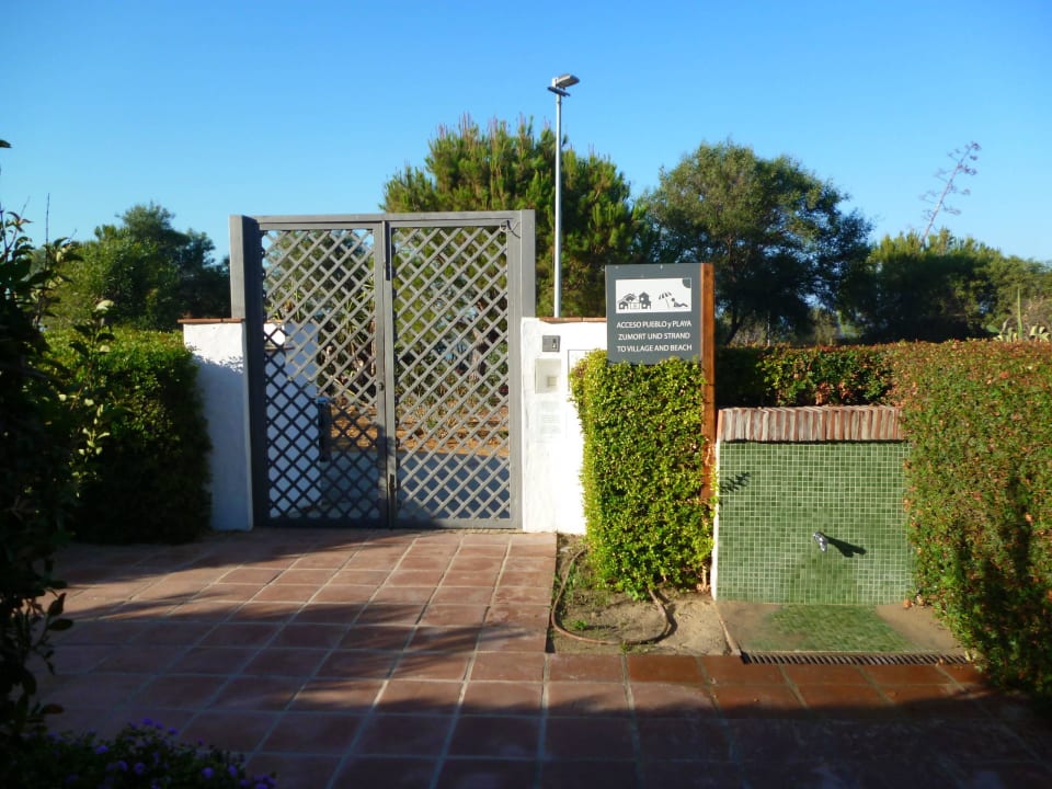 Tor zum Strand Fuerte Conil-Resort